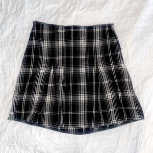 Pleated plaid skirt from Brandy Melville